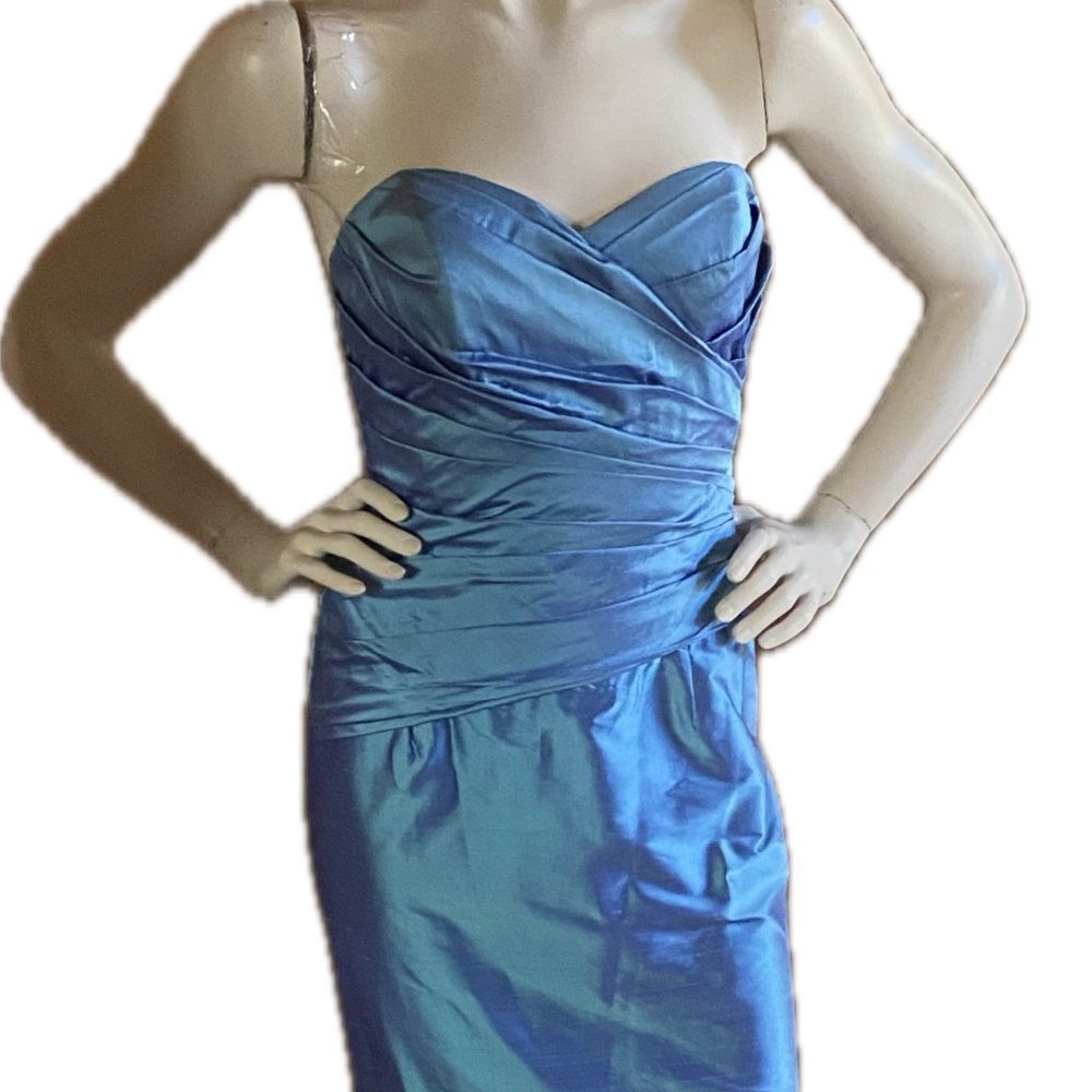 Silk Evening Gown Siri Design House of San Francisco (Fully Lined)  Size 6